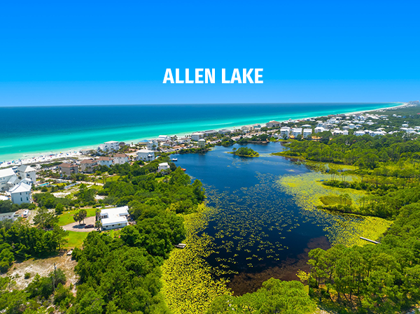 Allen Lake a rare coastal dune lake 30A