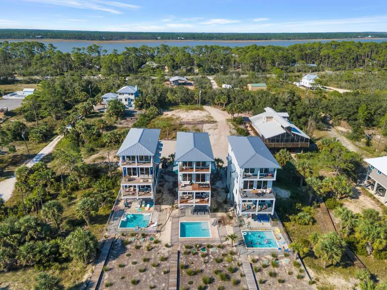 Cape San Blas beachfront homes for weddings