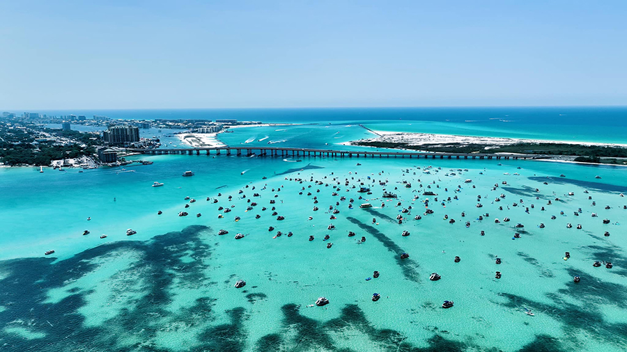 Crab Island Destin Florida