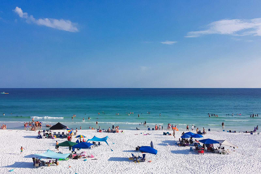 Crystal Beach in Destin Florida