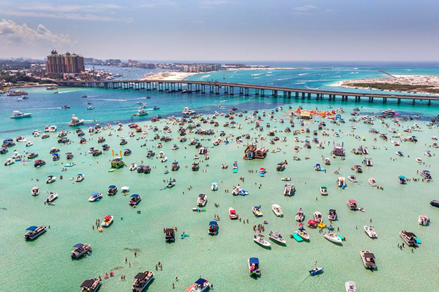 Crab Island Destin Florida