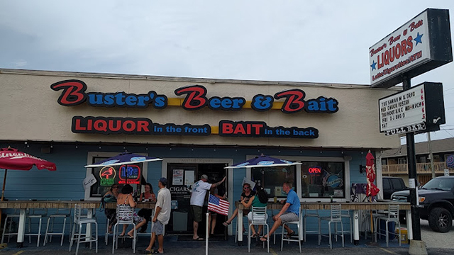 Buster's Beer and Bait dive bar PCB