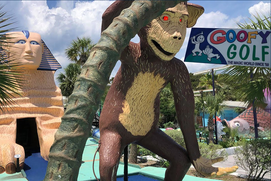 Goofy Golf in Panama City Beach, Florida