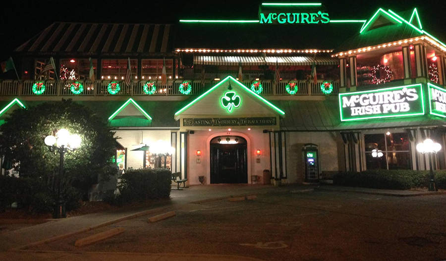 McGuire's Irish Pub opening in PCB