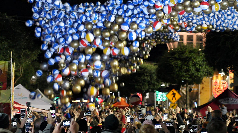 PCB Beach Ball Drop New Year's Eve