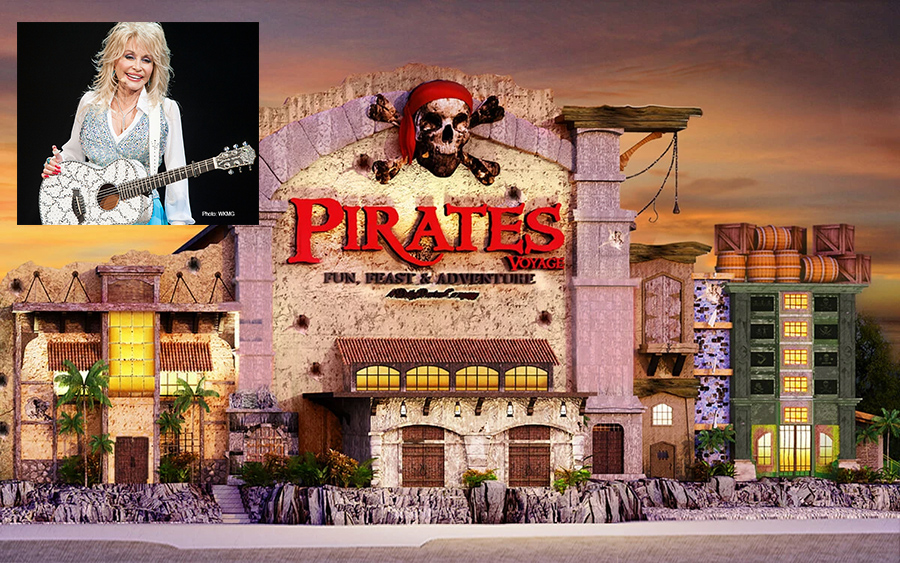 Dolly Parton Pirate Voyage in PCB