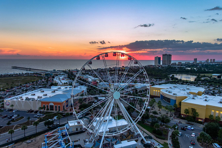 Spring break in Panama City beach